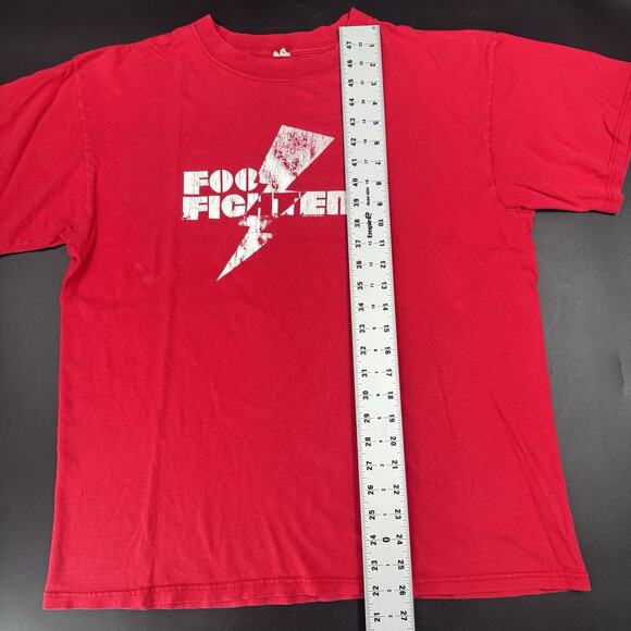 Vintage Y2K 2007 Foo Fighters T Shirt Adult Large Logo Concert Band Tour Rare - Picture 6 of 9